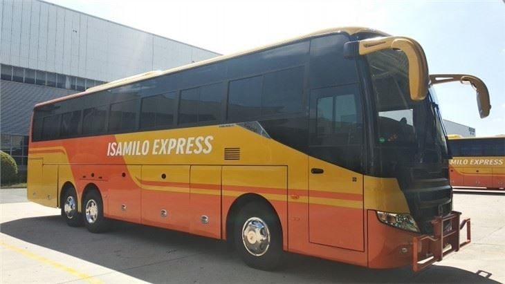 55 lugares LHD Drive Tipo de autocarros de luxo para ônibus da cidade Melhor escolha