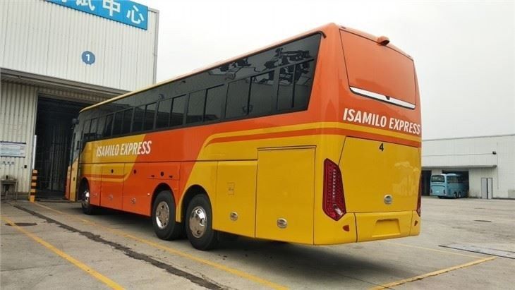 55 lugares LHD Drive Tipo de autocarros de luxo para ônibus da cidade Melhor escolha