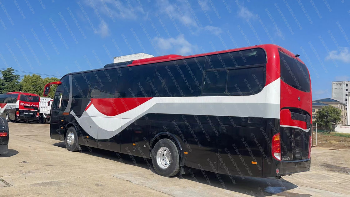 Autobús de autocarro Youtong 49 lugares motor diesel para G.V.W usado 16000kg