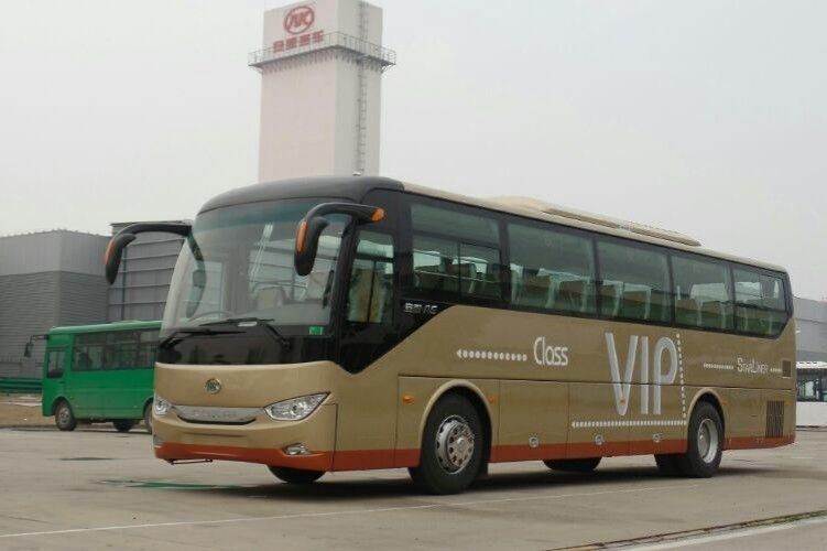 Projeto de autocarro de luxo de 12 metros com motor Yuchai e ônibus de 67 lugares