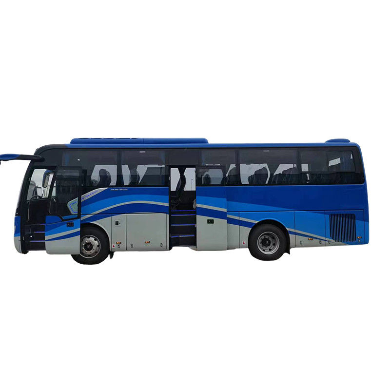 Transmissão manual Tipo 9m Azul Luxury RHD Diesel 35 lugares Ônibus de autocarro para viagens em grupo