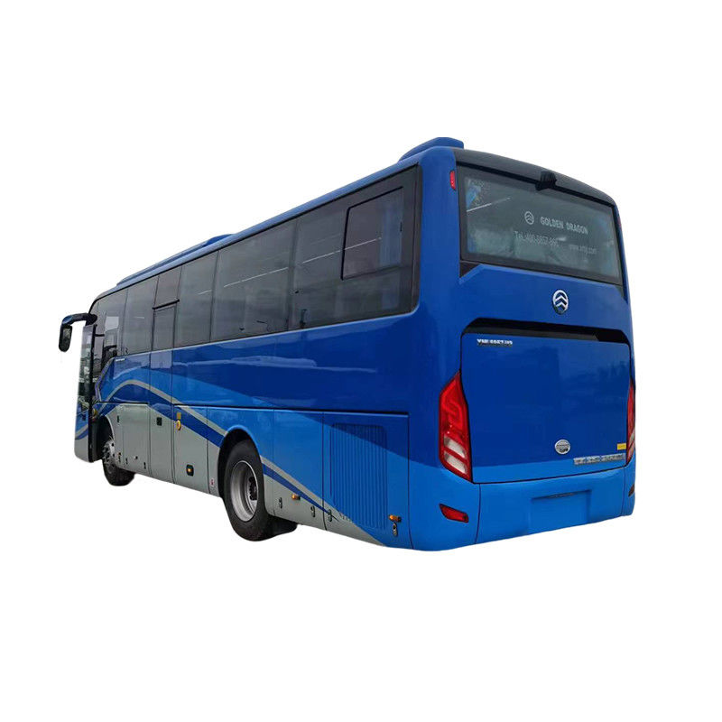 Transmissão manual Tipo 9m Azul Luxury RHD Diesel 35 lugares Ônibus de autocarro para viagens em grupo