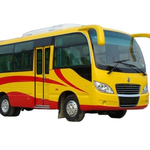 Autocarro urbano usado Dongfeng de 32 lugares com piso baixo e potência nominal de 85 kW/2400 r/min
