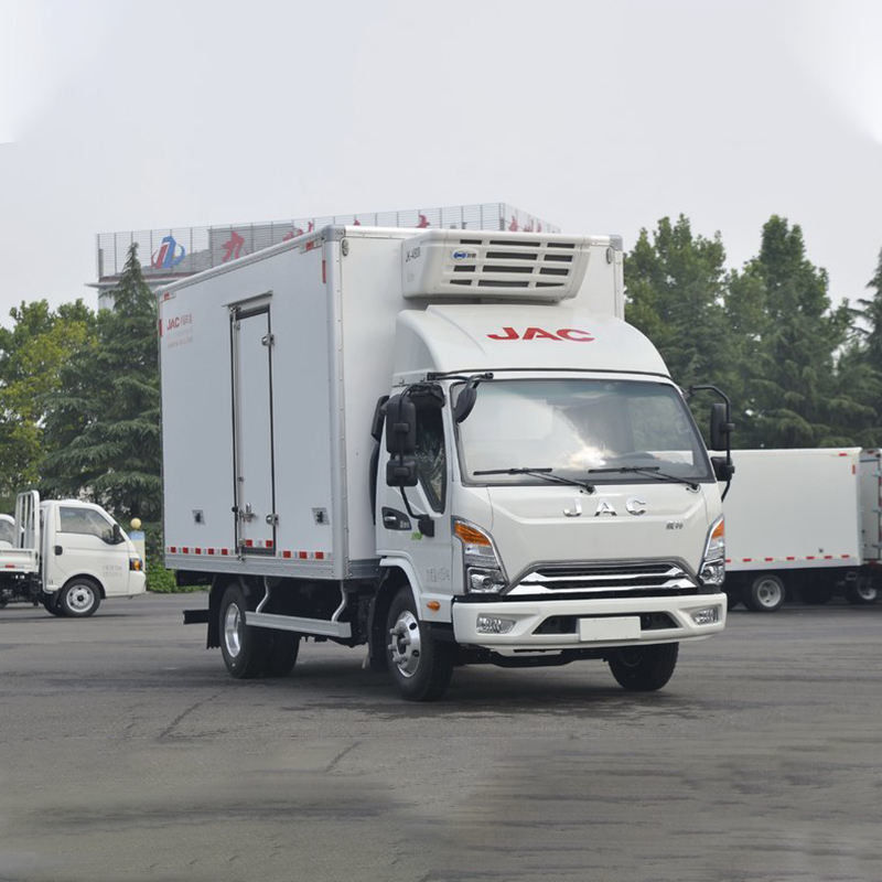 Cummins usou caixas frigoríficas para transporte de carne congelada e frango e legumes