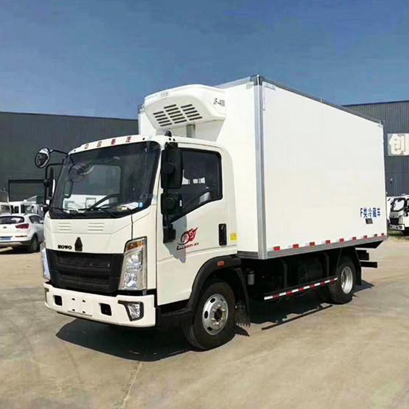 Requisito de personalização Caminhão refrigerado de 130 cv 4x2 para entrega de sorvete e refrigeração de alimentos