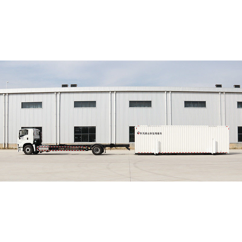 Isuzu 4*2 Container Cargo Van Box Truck Troca de carroceria carroceria desmontável e 150 250hp