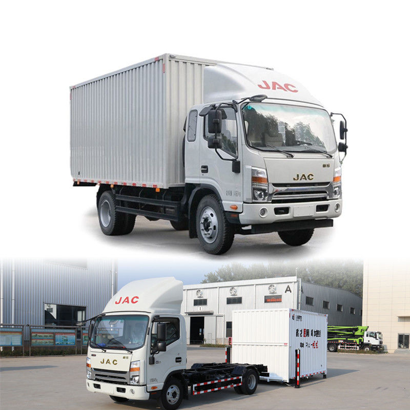 Assento normal do condutor Next-Generation 4*2 Container diesel Cargo Van para logística urbana