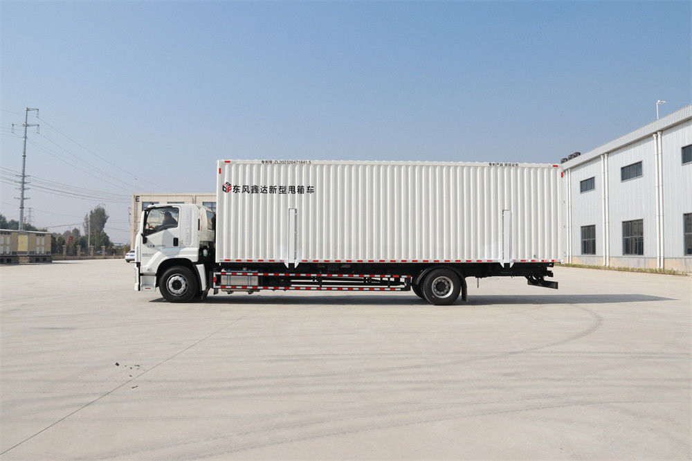 Personalização Isuzu 4*2 204hp 9.6m 59cbm Corpo desmontável Swap Van Cargo