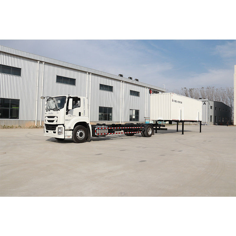 Caminhão de carga com carroceria de troca desmontável de 15 toneladas para transporte logístico da Isuzu 4*2
