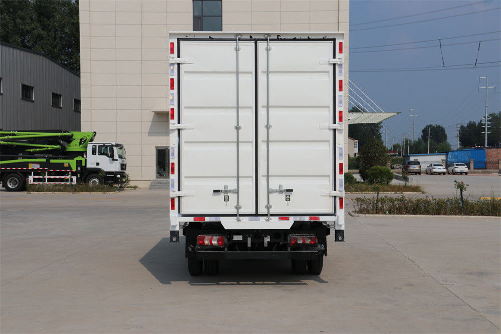 Camiões de carga elétricos para distribuição urbana 4*2 19cbm 45cbm 59cbm Desmontável