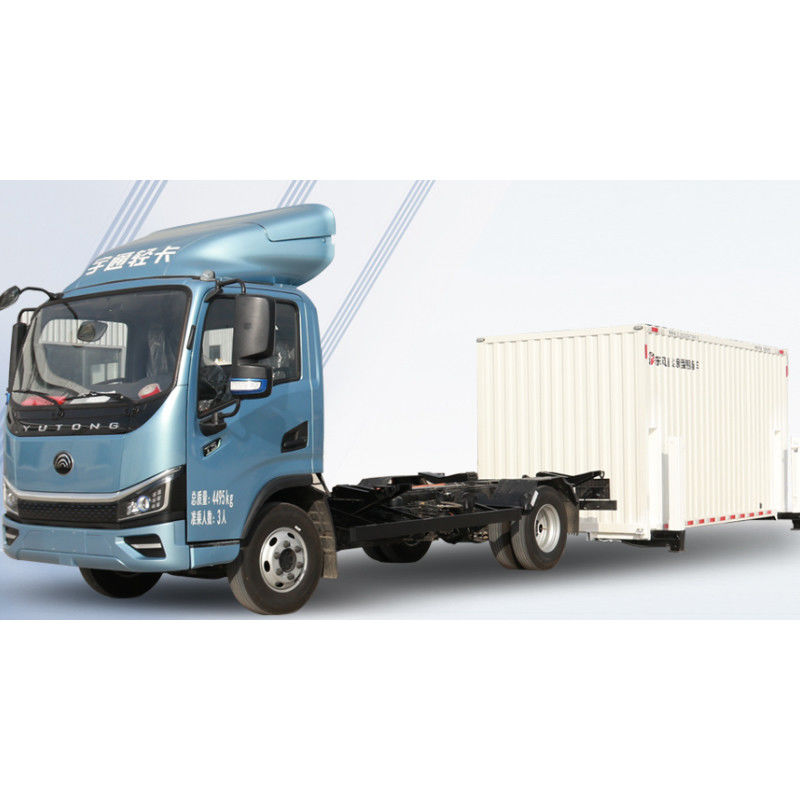 Camiões de carga elétricos para distribuição urbana 4*2 19cbm 45cbm 59cbm Desmontável