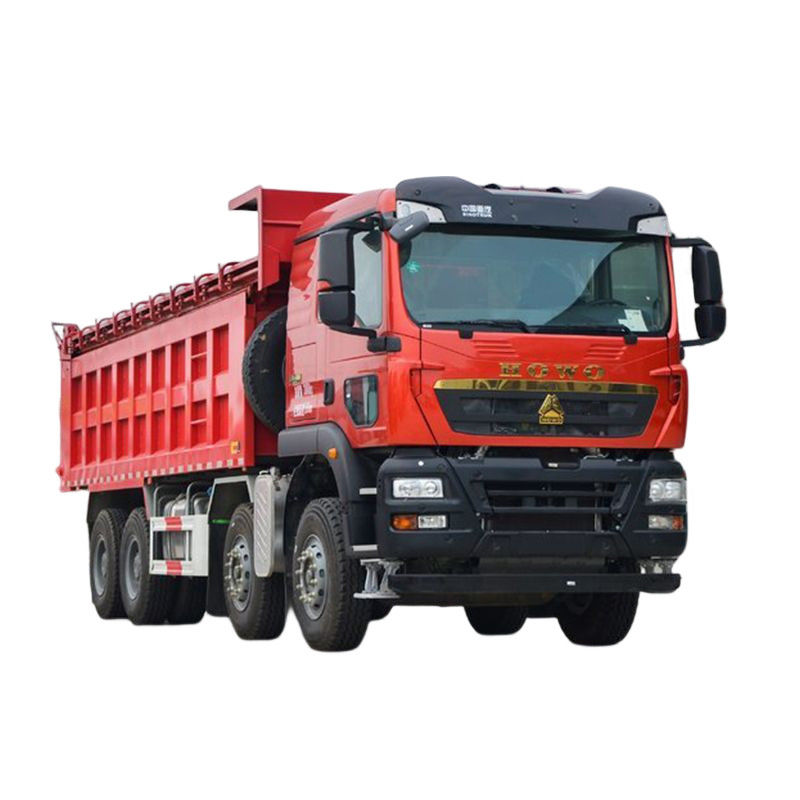 Combustível Diesel HOWO camião de descarga 8X4 camião usado para todo o mercado africano 20 capacidade cúbica
