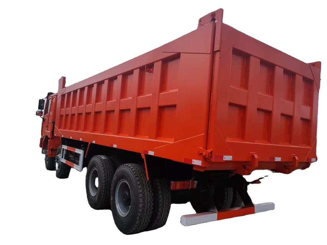 SHACMAN F3000 12 rodas 8X4 Euro II pesado serviço Frente de elevação de camião de lixo com 380HP Motor