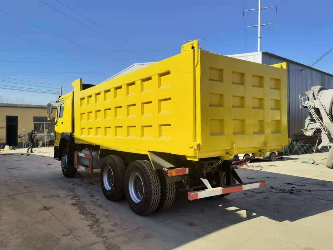 Sinotruck reformado Howo 6x4 10 Wheeler 371hp Utilizado Tipper Dump Truck Cruise Control Nenhum