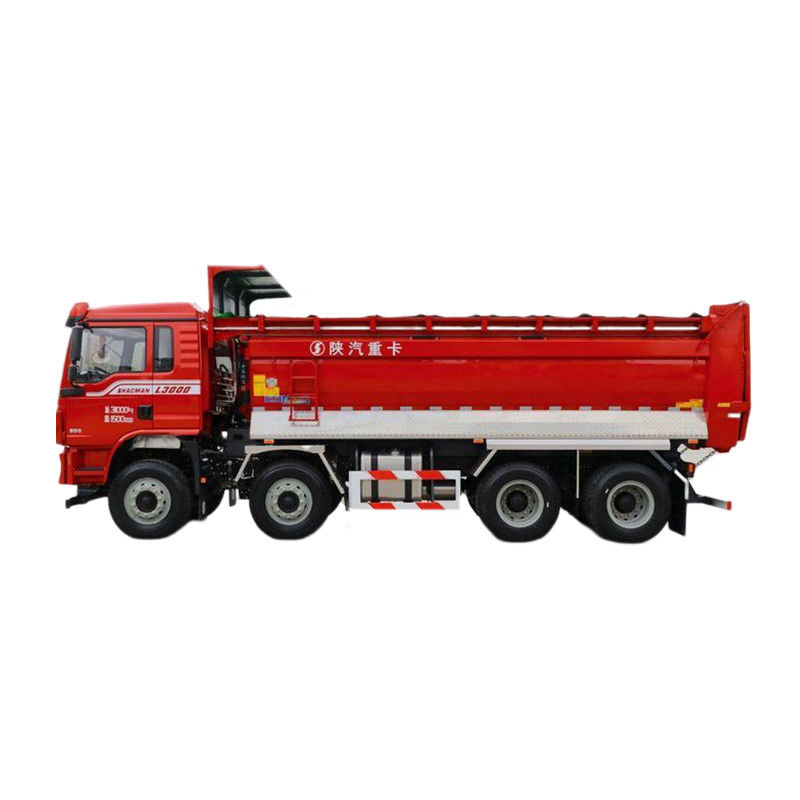 SHACMAN L3000 Utilizado 8x4 camião de descarga 12 Wheeler 30 cúbico 300 HP 60 toneladas