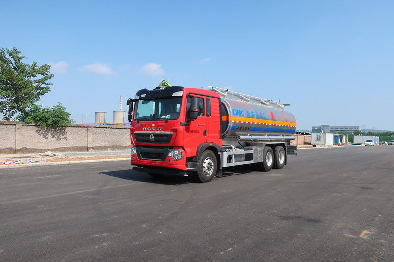 CIMC LINYU 6*4 24m3 camião-tanque de liga de alumínio para transporte de combustível líquido inflamável