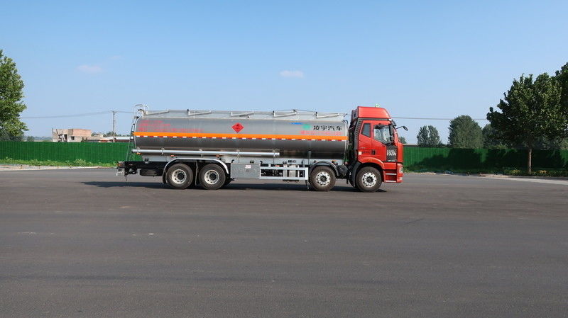CIMC LINYU FAW 8*4 31 Cub Alumínio Liga Diesel Camião-tanque Camião-transporte de combustível