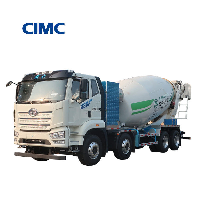 CIMC LINYU 16cbm camião de mistura de betão com velocidade de alimentação rápida de betão ≥ 3 m3/min