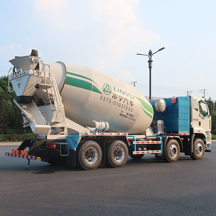 CIMC LINYU 16cbm camião de mistura de betão com velocidade de alimentação rápida de betão ≥ 3 m3/min