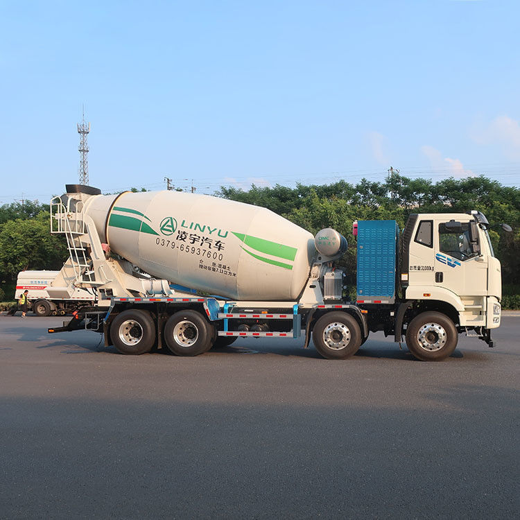 CIMC LINYU 16cbm camião de mistura de betão com velocidade de alimentação rápida de betão ≥ 3 m3/min