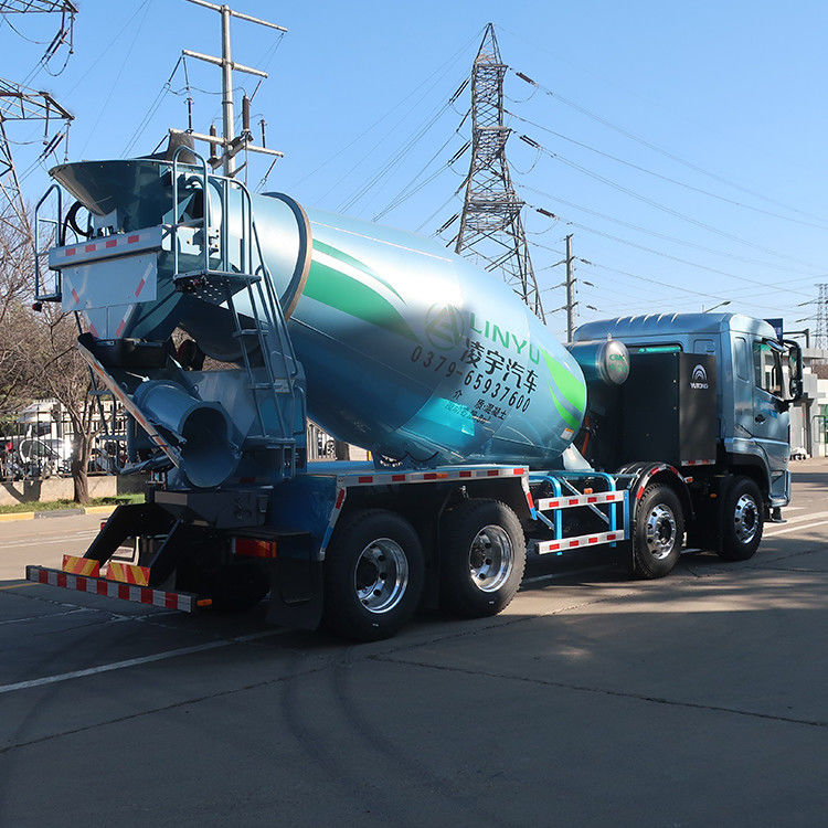 13000 kg Elétrico 8x4 12cbm Grande Caminhão Móvel Mixer de Cimento para por CIMC LINYU