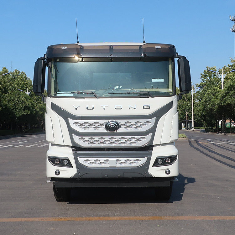 380kw CIMC LINYU 10 m3 Elétrico 8x4 auto-carregamento móvel caminhão de mistura de concreto para mistura