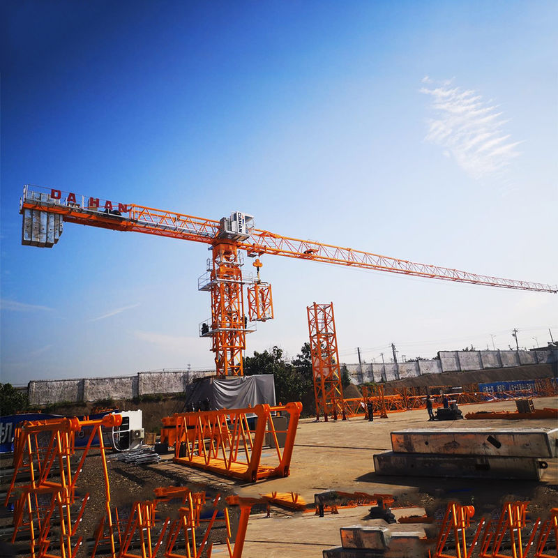 Suporte técnico de vídeo fornecido guindaste torre QTZ63 5610 para construção 80 300 22kw