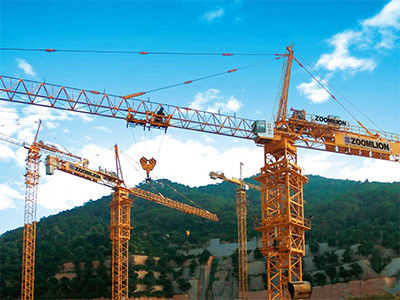 Torre de guindaste de 40 toneladas de capacidade O mais recente projeto telescópico do Zoomlion para 2020