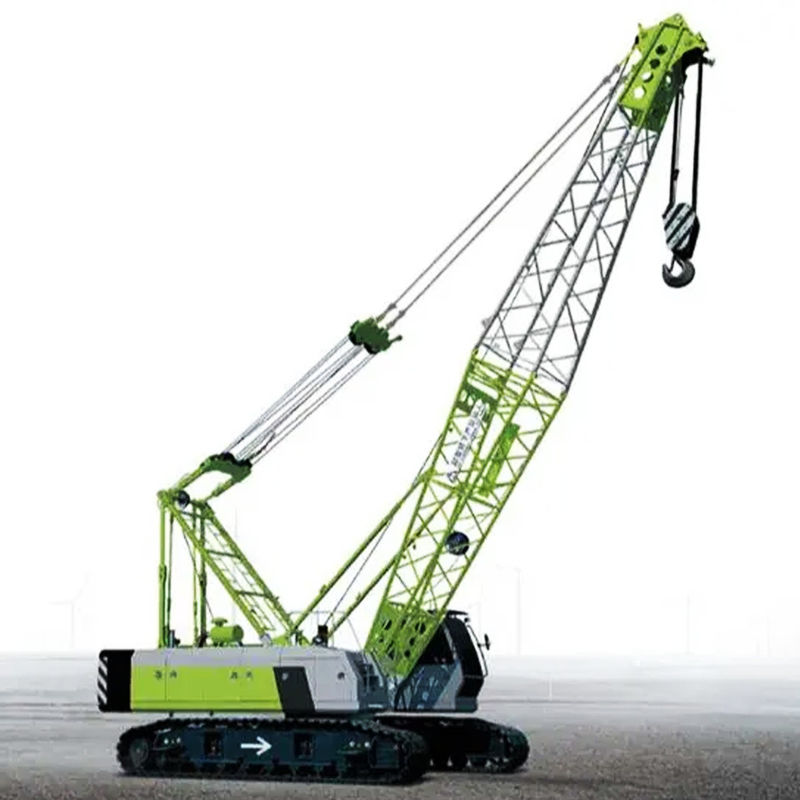 Aumente o seu projeto de construção com 7-15m Jib comprimento fixo Crawler guindaste e motor a gás
