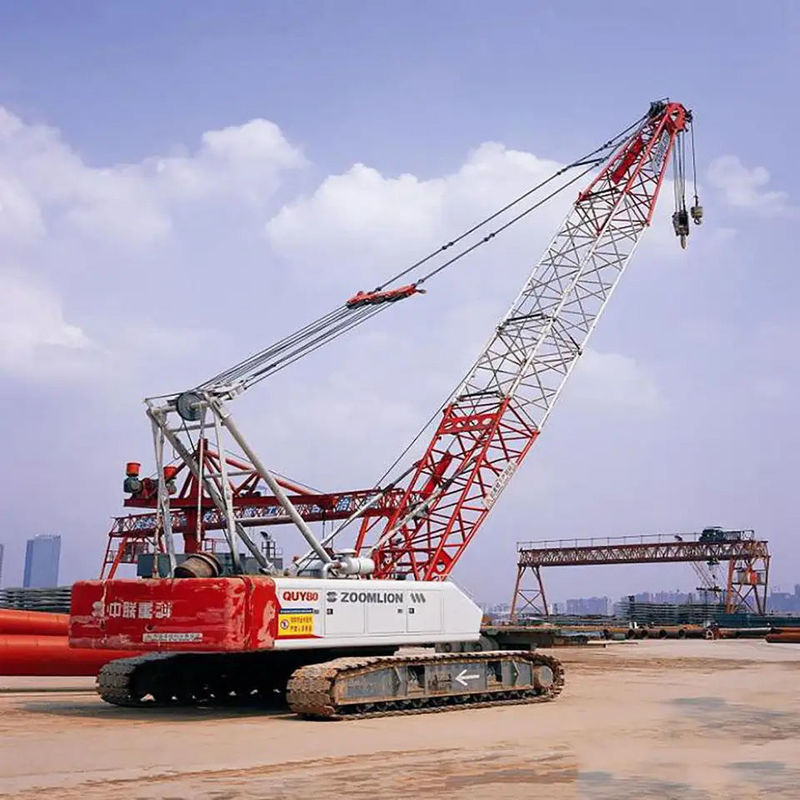 Zoomlion Sany SCC600A 60 toneladas 80 toneladas de guindaste de rastreamento Ótimo desempenho e durabilidade