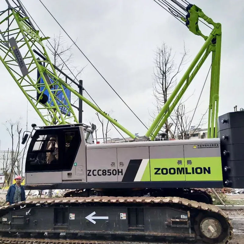ZOOMLION 100 toneladas de grande guindaste hidráulico com momento de elevação nominal de 357 T.m.