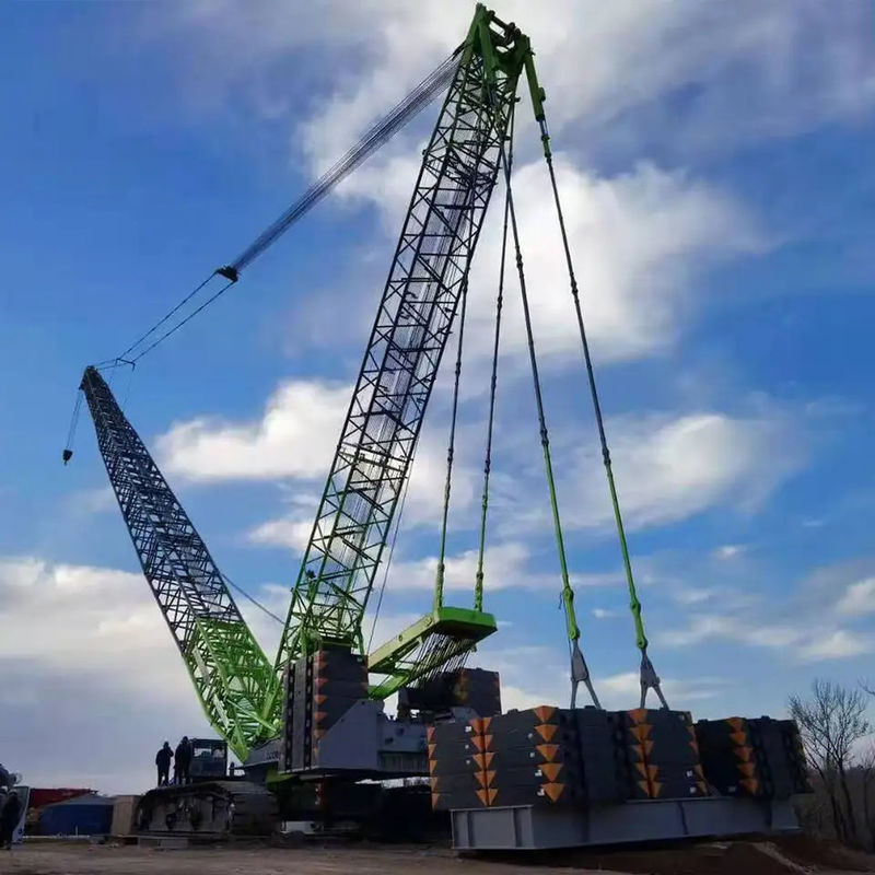 ZOOMLION 100 toneladas de grande guindaste hidráulico com momento de elevação nominal de 357 T.m.