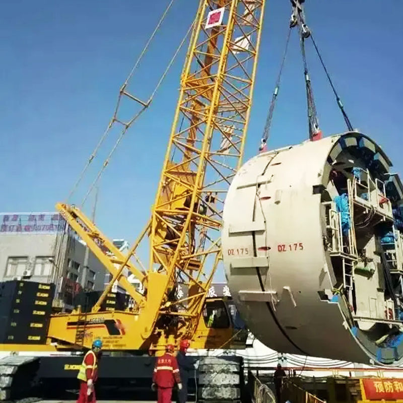 Máquina de elevação de guindastes de 25 toneladas, 50 toneladas, 55 toneladas e 75 toneladas, com outra parte superior da bomba hidráulica