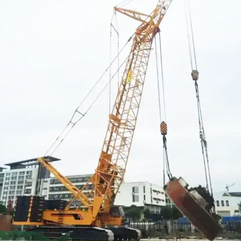 Gráficabilidade do QUY55 55 Ton Cranes para Construção Usados 30% Venda original