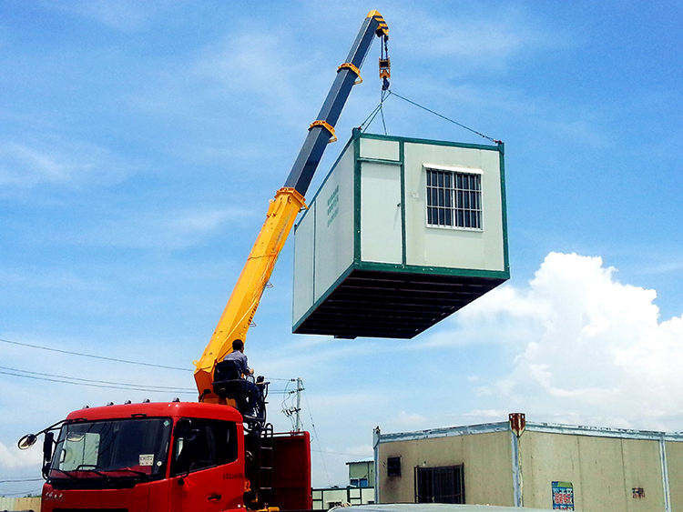Telescópica de 10 toneladas de carga montada em guindaste e com espessura de 2280-5580 mm