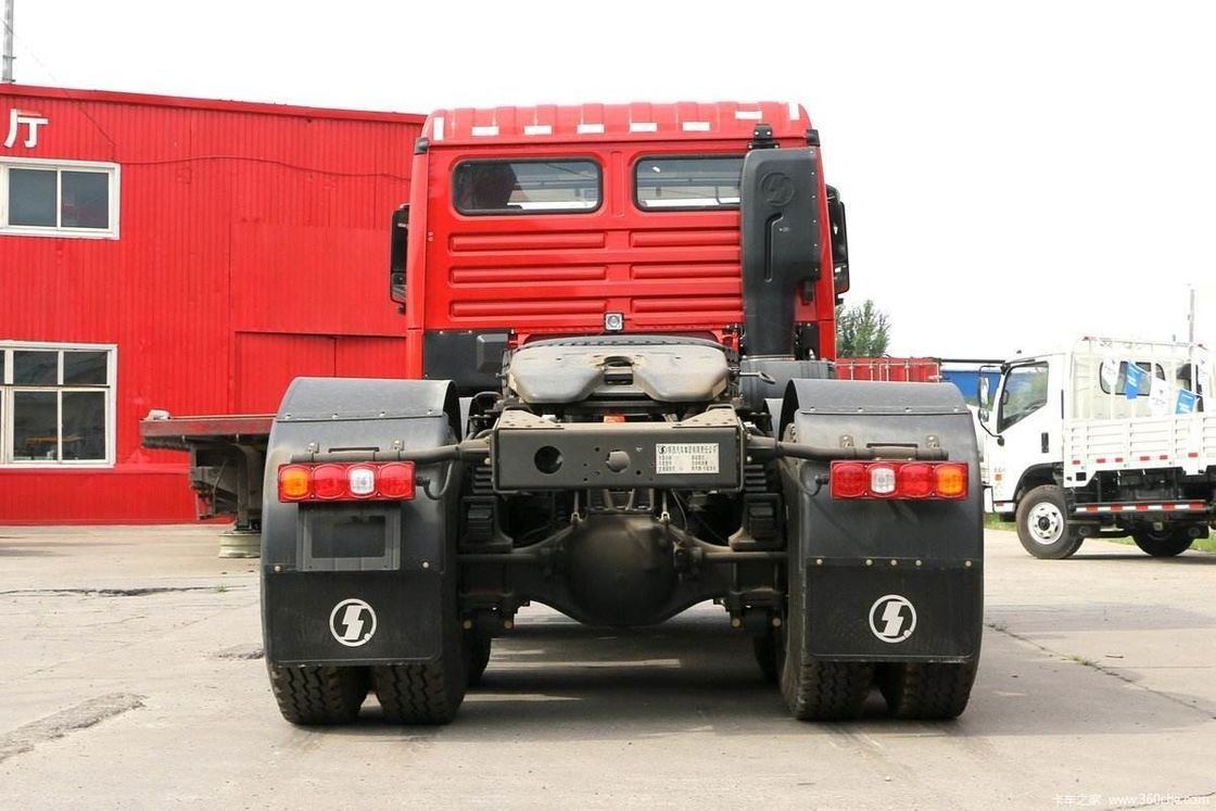 Direção esquerda Shacman usado 6*4 500hp Automóvel Tractor Head Truck Semi-trailer Truck