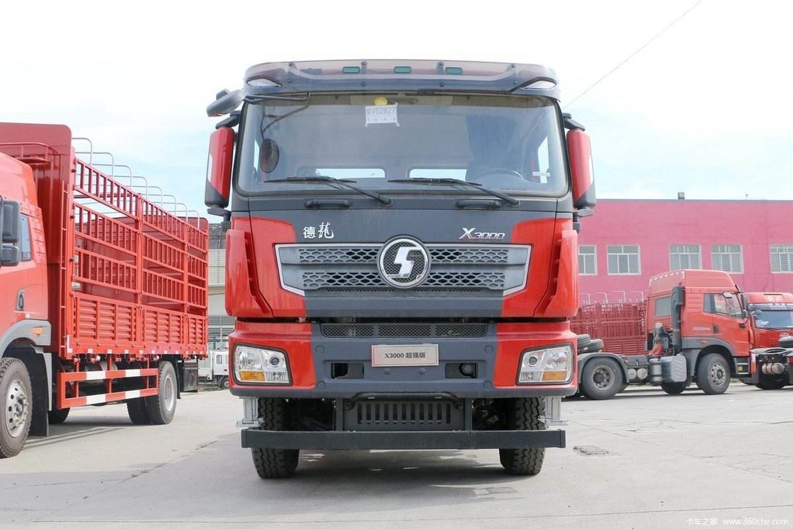 Direção esquerda Shacman usado 6*4 500hp Automóvel Tractor Head Truck Semi-trailer Truck