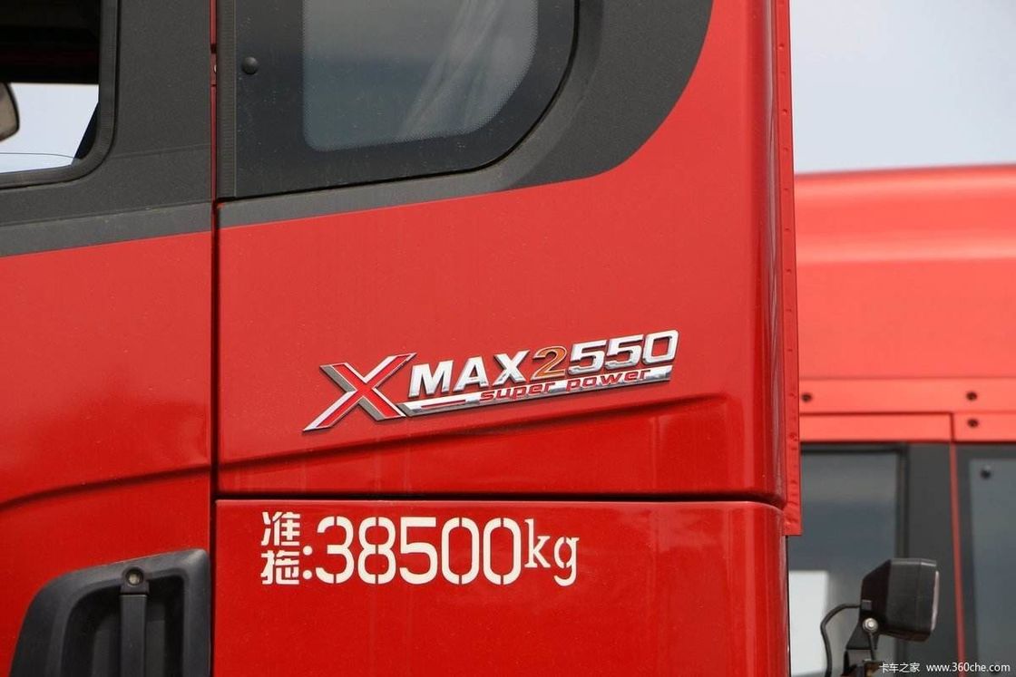 Direção esquerda Shacman usado 6*4 500hp Automóvel Tractor Head Truck Semi-trailer Truck