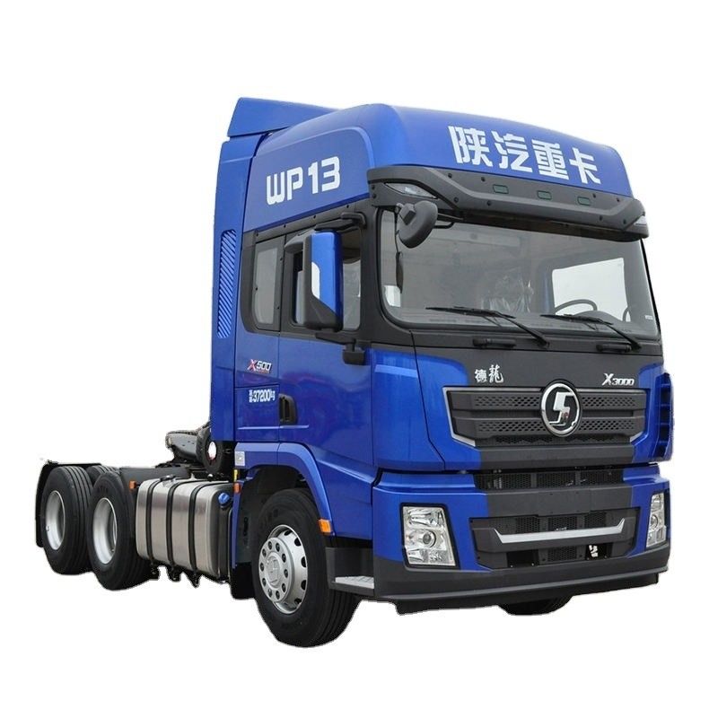 Eixo dianteiro HF9T Shacman 6x4 Trailer Truck Head Tractor Truck Com 500 HP Cummins Motor