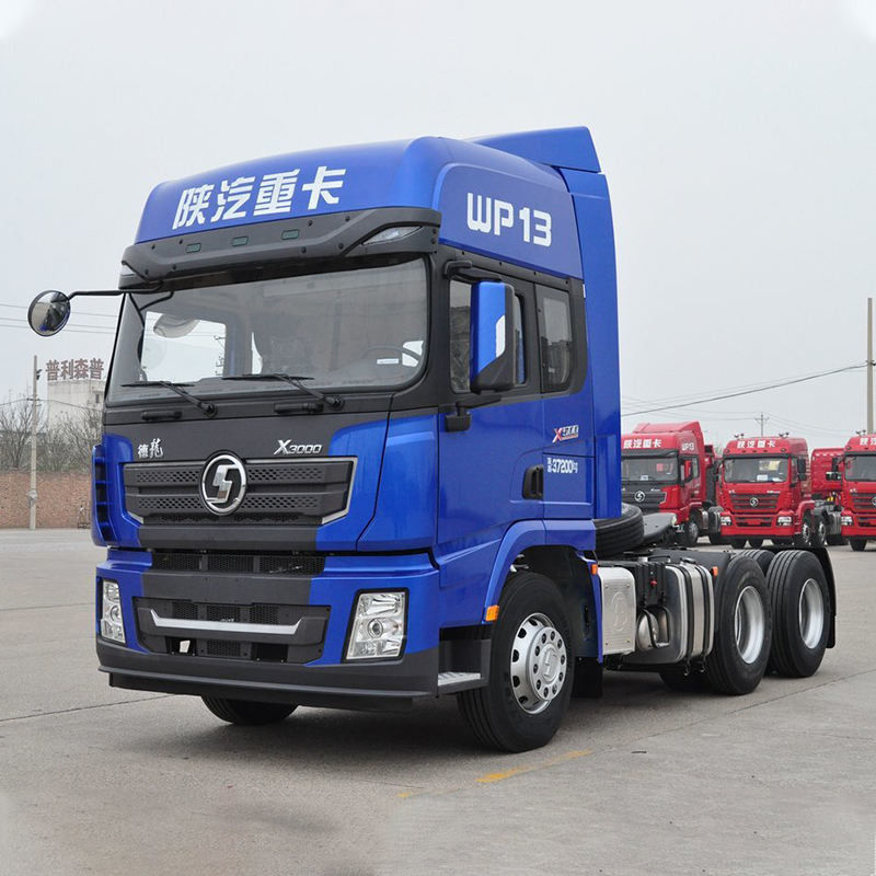 Eixo dianteiro HF9T Shacman 6x4 Trailer Truck Head Tractor Truck Com 500 HP Cummins Motor