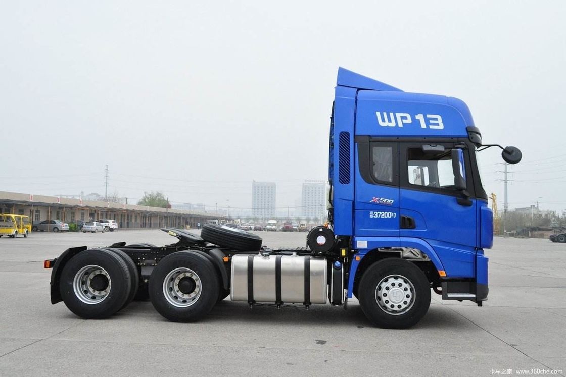 Eixo dianteiro HF9T Shacman 6x4 Trailer Truck Head Tractor Truck Com 500 HP Cummins Motor