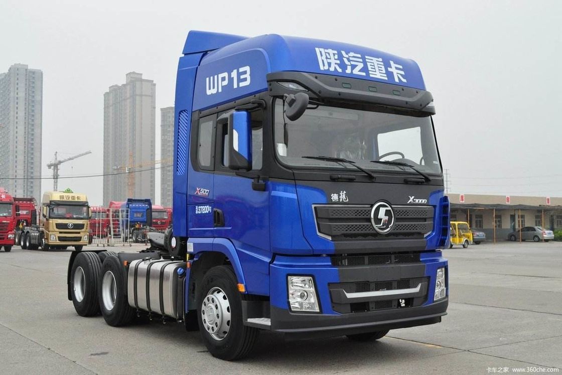 Eixo dianteiro HF9T Shacman 6x4 Trailer Truck Head Tractor Truck Com 500 HP Cummins Motor