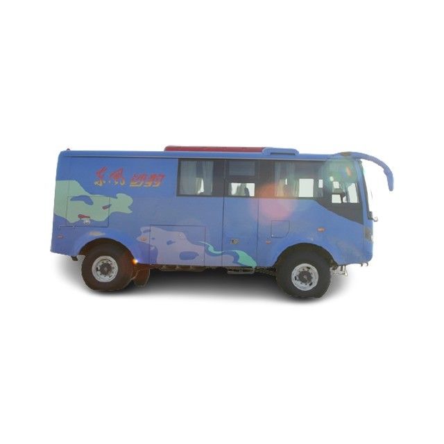 6700mm comprimento 4x4 ônibus do deserto off-road Awd 14 lugares ônibus de passageiros para a África Euro 3 padrão de emissões
