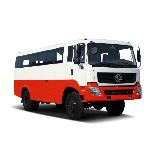 DONGFENG 29 lugares ônibus de autocarro diesel 4x4 ônibus off-road com eixo dianteiro DONGFENG eixos