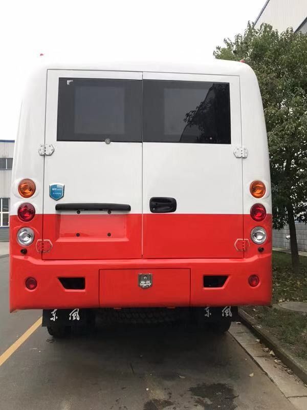 30 lugares 4X4 4WD Ônibus de tamanho médio duplo circuito Full Air Brake e A/C Dongfeng EQ6750ZT