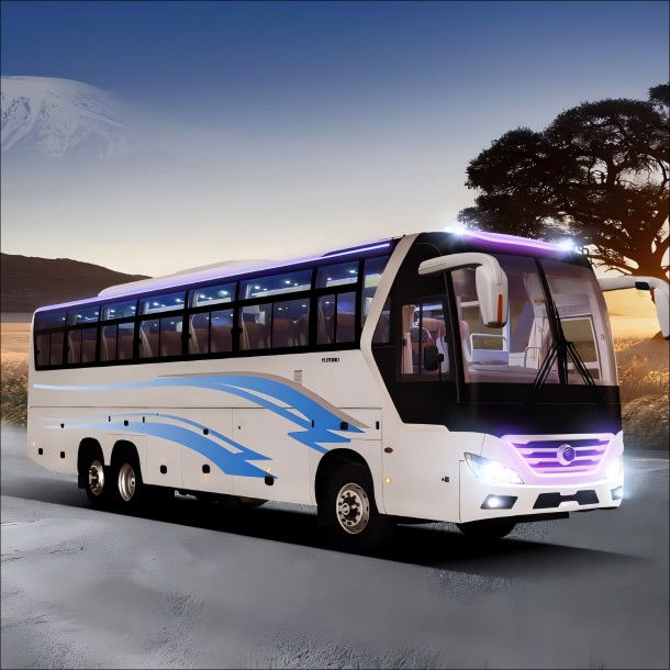 Yutong 12 metros 6126D Ônibus de autocarro Novo ônibus de passageiros LHD Tipo de direção