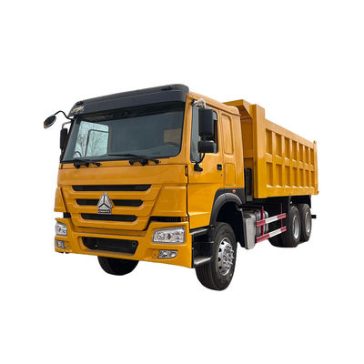 Direção esquerda 371HP HOWO 6*4 camião de descarga usado para o mercado de transporte de engenharia
