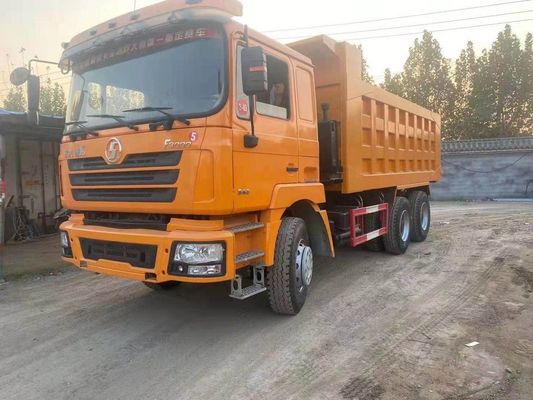 Capacidade de motor de 8L Shacman F3000 camião de descarga para carregamento de materiais de construção