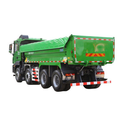 Shacman F3000 8x4 camião de descarga com rebento na Tanzânia Janela manual e dimensões L x W x H
