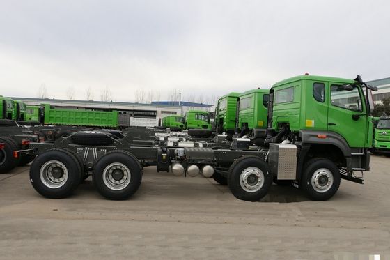 Sinotuck HOWO Usado 350hp 8X4 diesel YCUMMINS WEICHAI 12 rodas